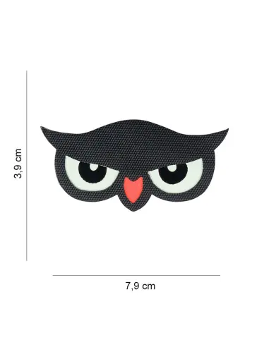 Army Surplus Glow-in-the-Dark Owl Eyes Patch
