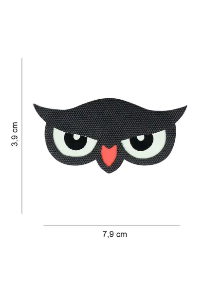Parche Owl Eyes Fosforescente Army Surplus