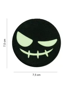 Patch Evil Smiley Glow Army Surplus