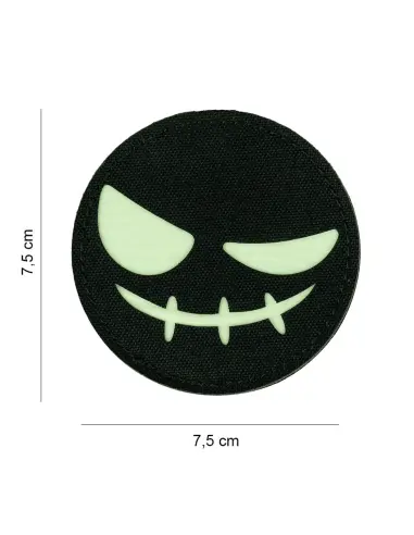 Patch Evil Smiley Glow Army Surplus