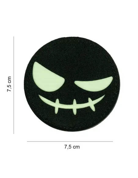 Patch Evil Smiley Glow Army Surplus