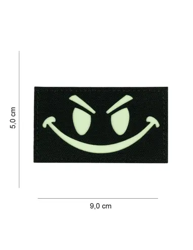Patch Evil Smiley Glow Army Surplus
