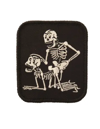 Parche Dos Esqueletos Army Surplus 6,6 x 7,8 cm
