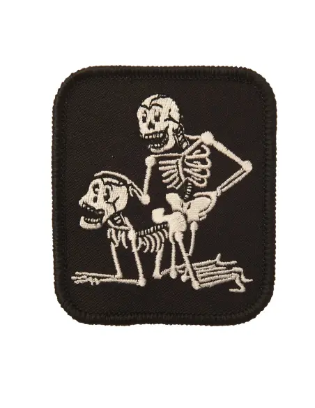 Parche Dos Esqueletos Army Surplus 6,6 x 7,8 cm