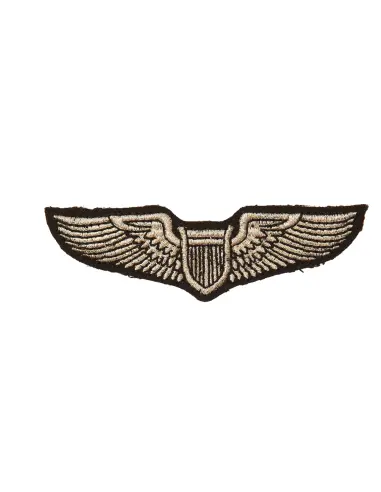 Écusson US Pilot Wing Army Surplus 2,5 x 8,6 cm