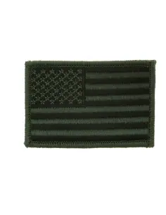 Parche Bandera USA Subdued Army Surplus 5 x 7,7 cm