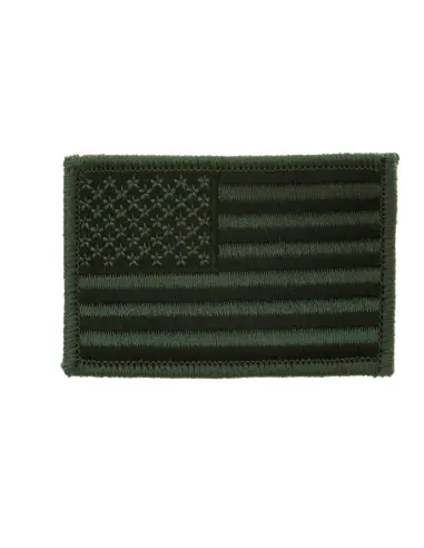 Patch Bandiera USA Subdued Army Surplus 5 x 7,7 cm