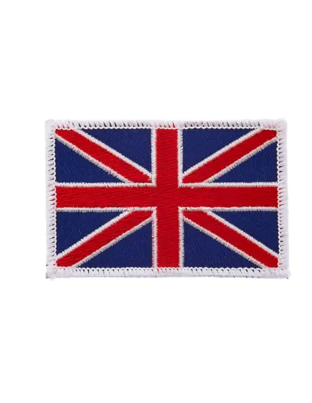Army Surplus United Kingdom Flag Patch 5 x 7.7 cm