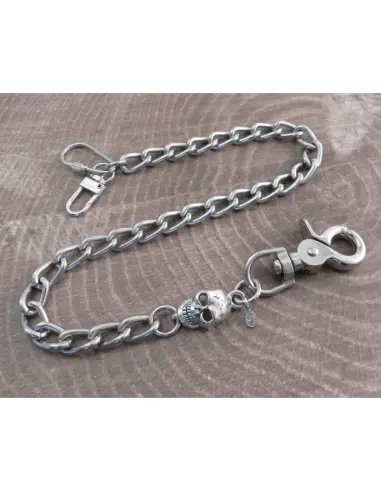 Amigaz skull wallet chain 16 inches