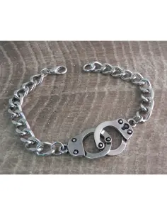 Bracciale Amigaz con Manette e Catena Grumet