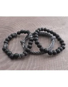 Set Bracciali Amigaz Paracord e Teschi 2