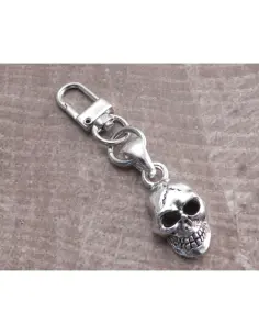 Portachiavi Amigaz Skull XL con clip Bullnose