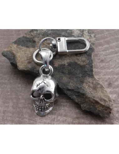 Chaveiro Amigaz Skull XL com Clipe Bullnose