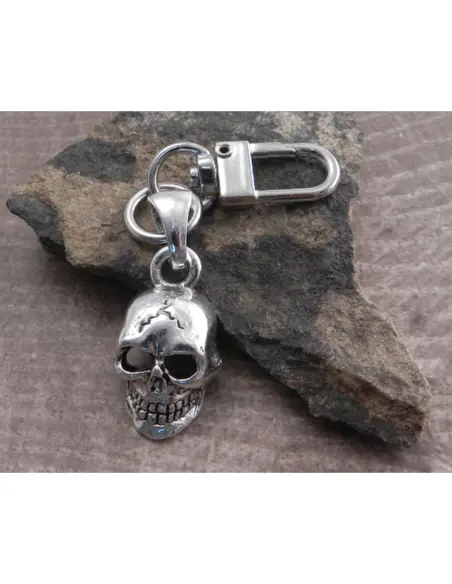 Amigaz Skull XL Keychain with Bullnose Clip
