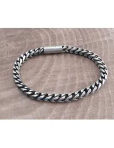 Bracciale magnetico Amigaz Franco in acciaio 6 mm 2