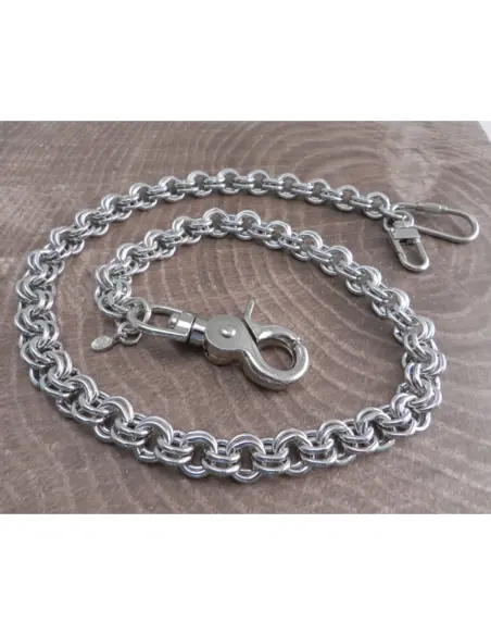Amigaz 22-Inch Double-Ring Wallet Chain