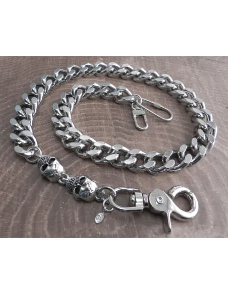 Amigaz Monster Skull 25" Wallet Chain