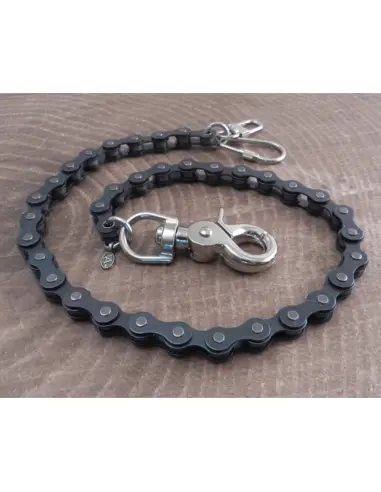 Amigaz Black Wallet Chain 18 Inches