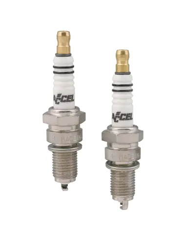 Accel 12 mm Platinum Spark Plugs for Twin Cam and Sportster