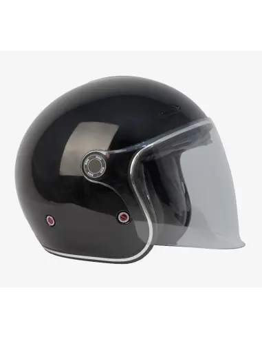 Capacete BYCITY Metropolitan Black Shiny ECE 22.06 | Iguana Custom