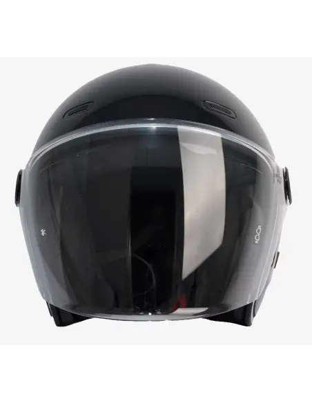 BYCITY Metropolitan Black Shiny Helmet ECE 22.06 | Iguana Custom