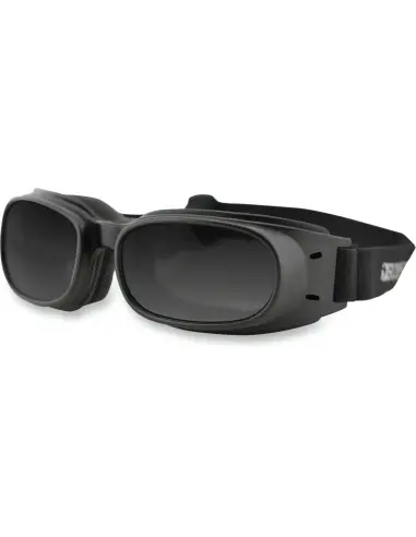 Bobster Piston Matte Black Goggles with Smoked Lens