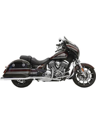 TRUE DUALS ÉCHAPPEMENT CHROMÉ POUR INDIAN CHIEFTAIN 14-UP