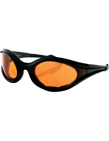 Lunettes Bobster Foamerz Noires avec Verre Ambré