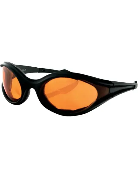 Occhiali Bobster Foamerz Neri con Lente Ambra