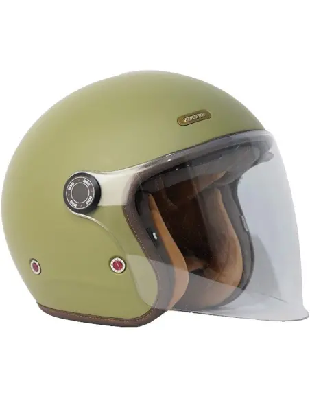 BYCITY Metropolitan Green Matt Helmet ECE 22.06 | Iguana Custom
