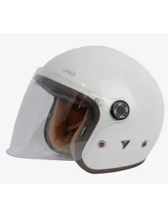 Casco BYCITY Metropolitan Pearl White ECE 22.06 | Iguana Custom