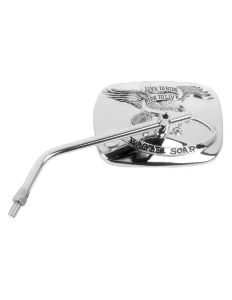 Rétroviseur HIGHSIDER Eagle Spirit Chrome M10 Universel