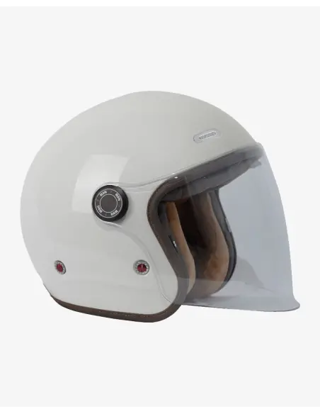 Casco BYCITY Metropolitan Pearl White ECE 22.06 | Iguana Custom