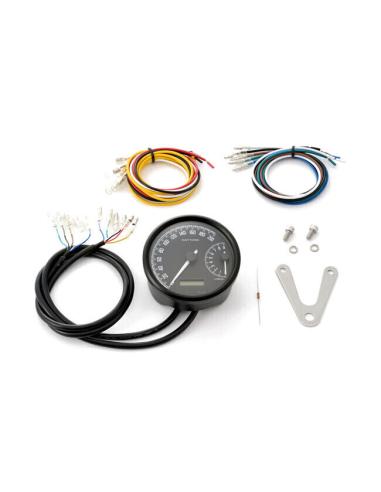 VELONA NOIR KILOMÉTRAGE ET RÉVOLUTIONS COMPTEUR NOIR