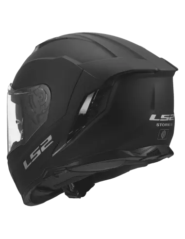 Casque LS2 Storm III Noir Mat ECE 22.06 | Iguana Custom
