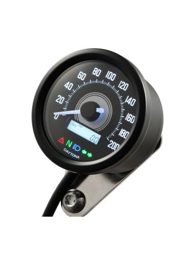 Comprar Cuenta Kilometros Con Indicadores Velona Negro - 200Kmh a precio de oferta