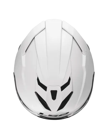 Capacete LS2 Storm III Branco Brilhante ECE 22.06 | Iguana Custom