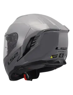 Casco LS2 Storm III Nardo Grey ECE 22.06 | Iguana Custom 2