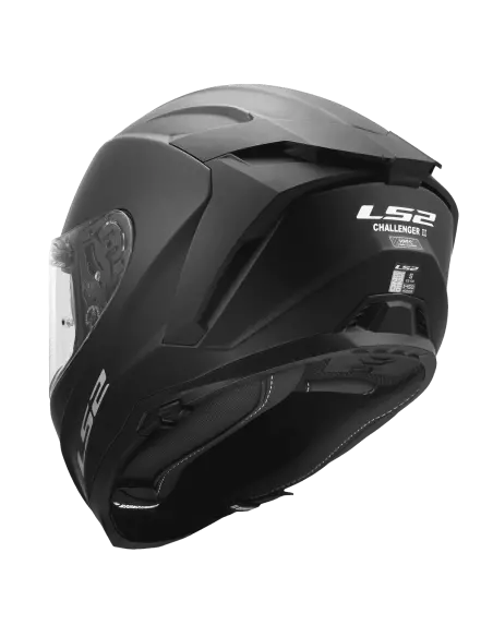 Casco LS2 FF817 Challenger II Negro Mate | Iguana Custom
