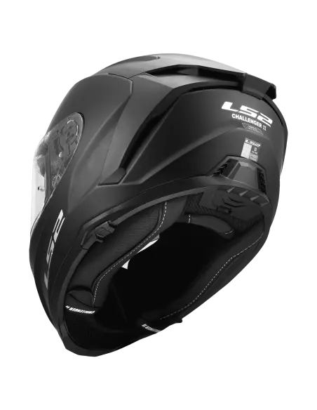 Helmet LS2 FF817 Challenger II Matte Black | Iguana Custom