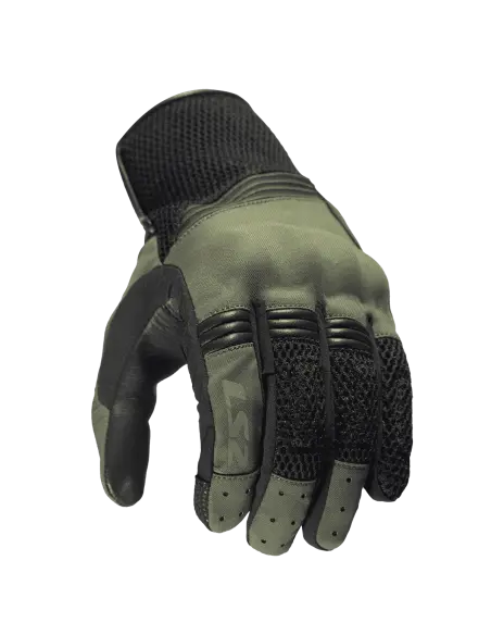 Guantes LS2 Flow Man Verdes Verano | Iguana Custom