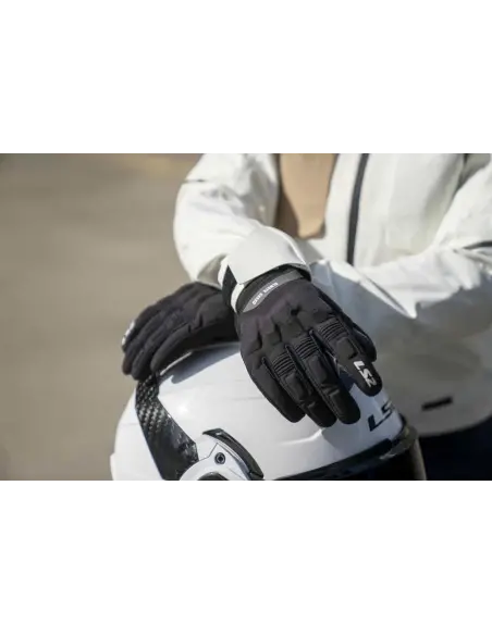 Guantes LS2 Jet III Man Negros Invierno | Iguana Custom