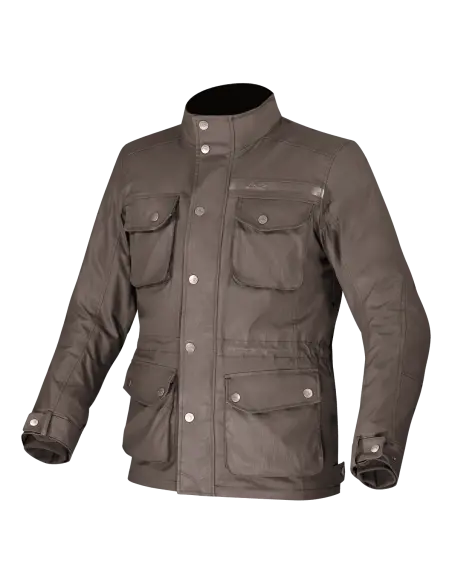 Acquista Giacca Moto LS2 Liberty Marrone Impermeabile | Iguana Custom a prezzo scontato