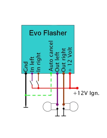 Módulo Evo Flasher 3 Harley 1987-2003