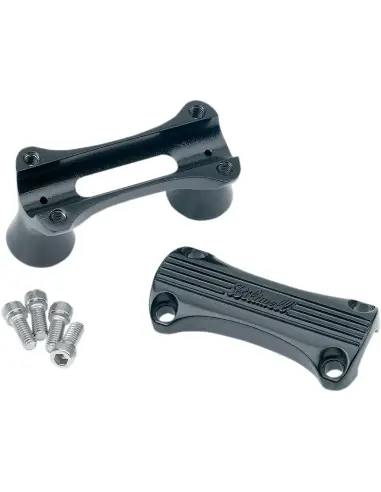 Elevadores Biltwell Thunder Negros para Manillar 1”