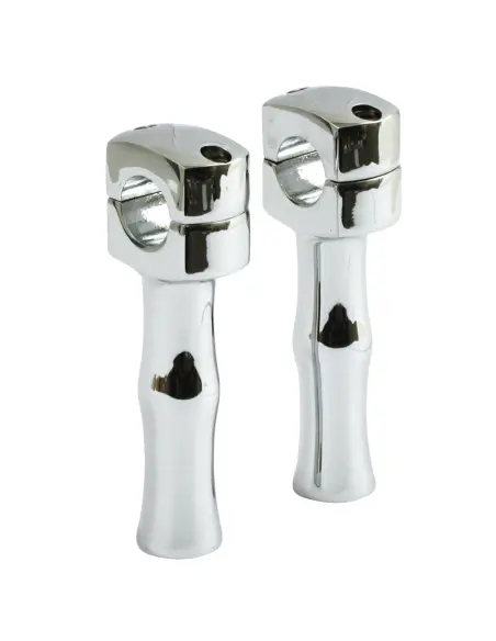 Riser Domed cromati da 5” per Big Twin e Sportster