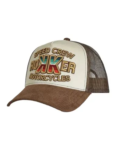 Casquette Rokker Speed Crew II Marron Ajustable