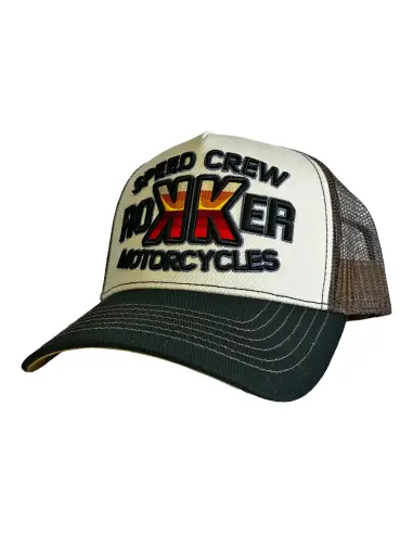 Boné Rokker Speed Crew II Castanho e Preto