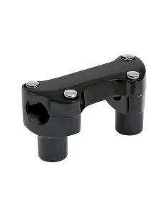 Riser Neri per Manubrio da 2 Pollici per Harley-Davidson