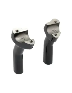 Torretas Pullback Negras 4,5 para Harley-Davidson